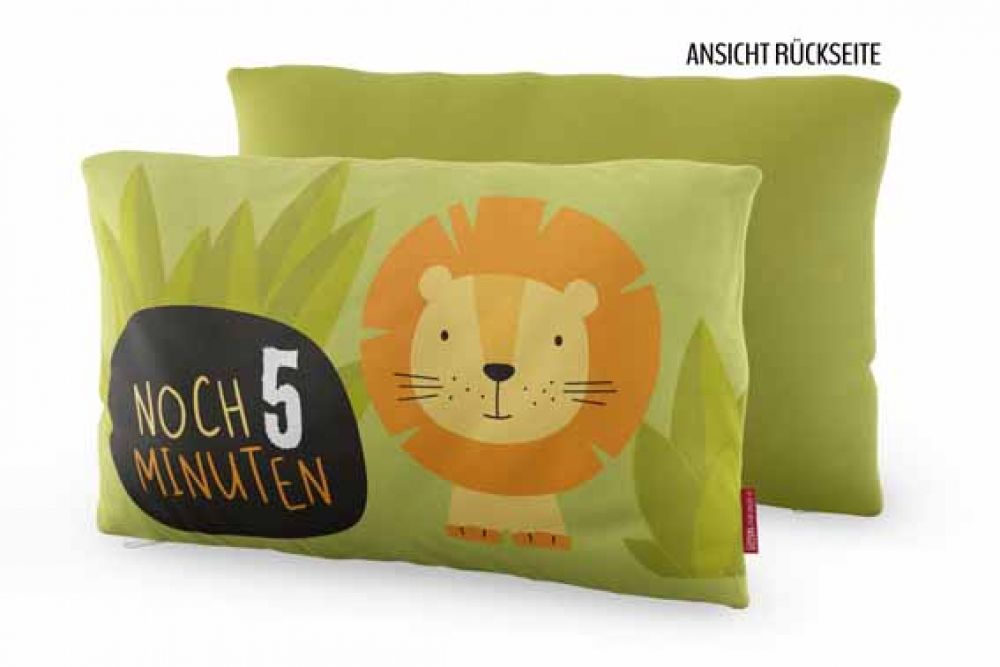 Kissen "Noch 5 Minuten" - Kleine Lieblinge